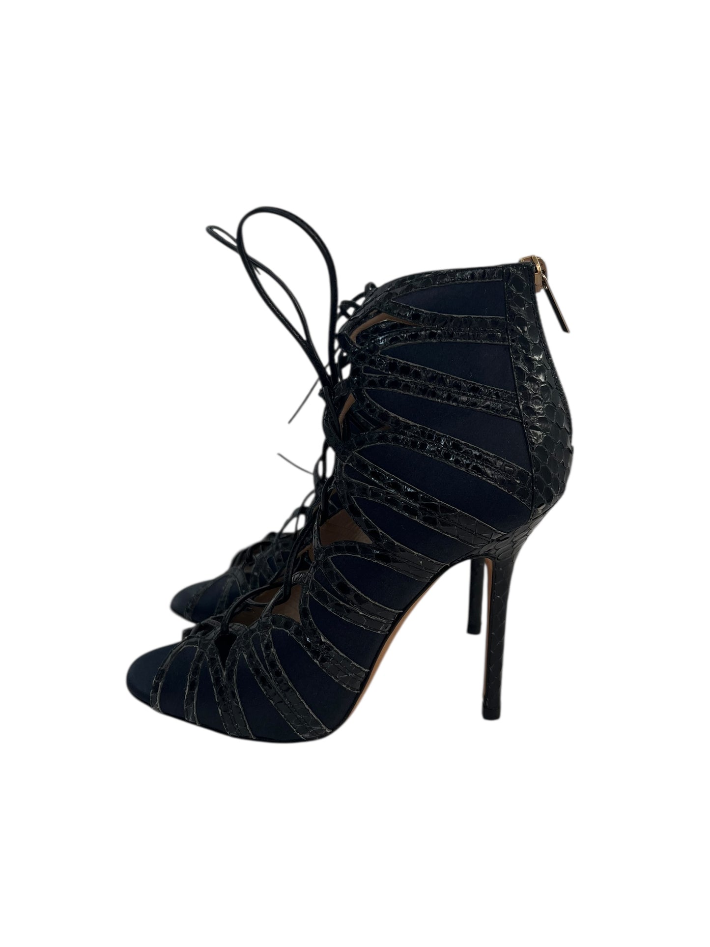 Jimmy Choo Tie Heels, Sz 36