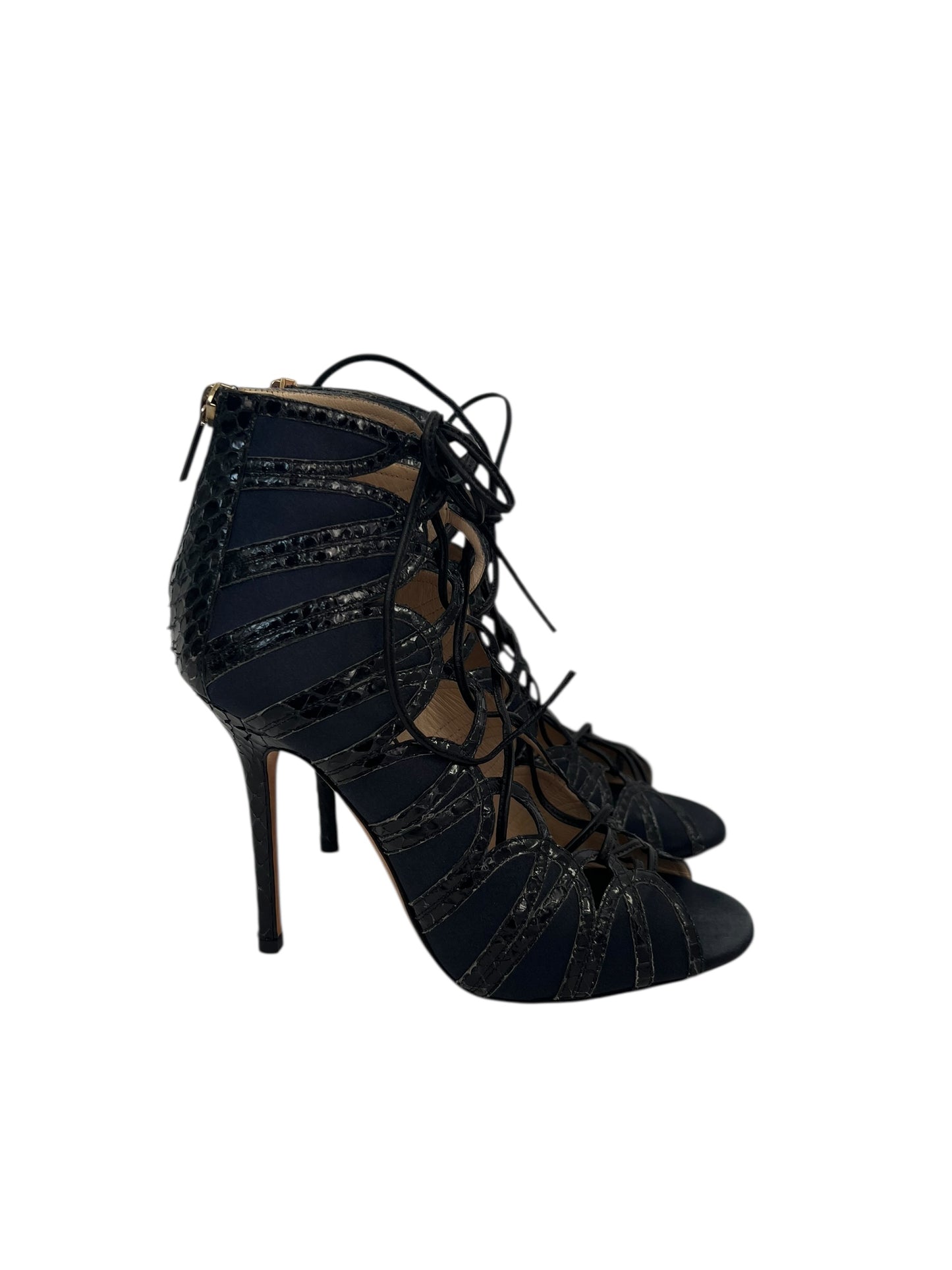 Jimmy Choo Tie Heels, Sz 36