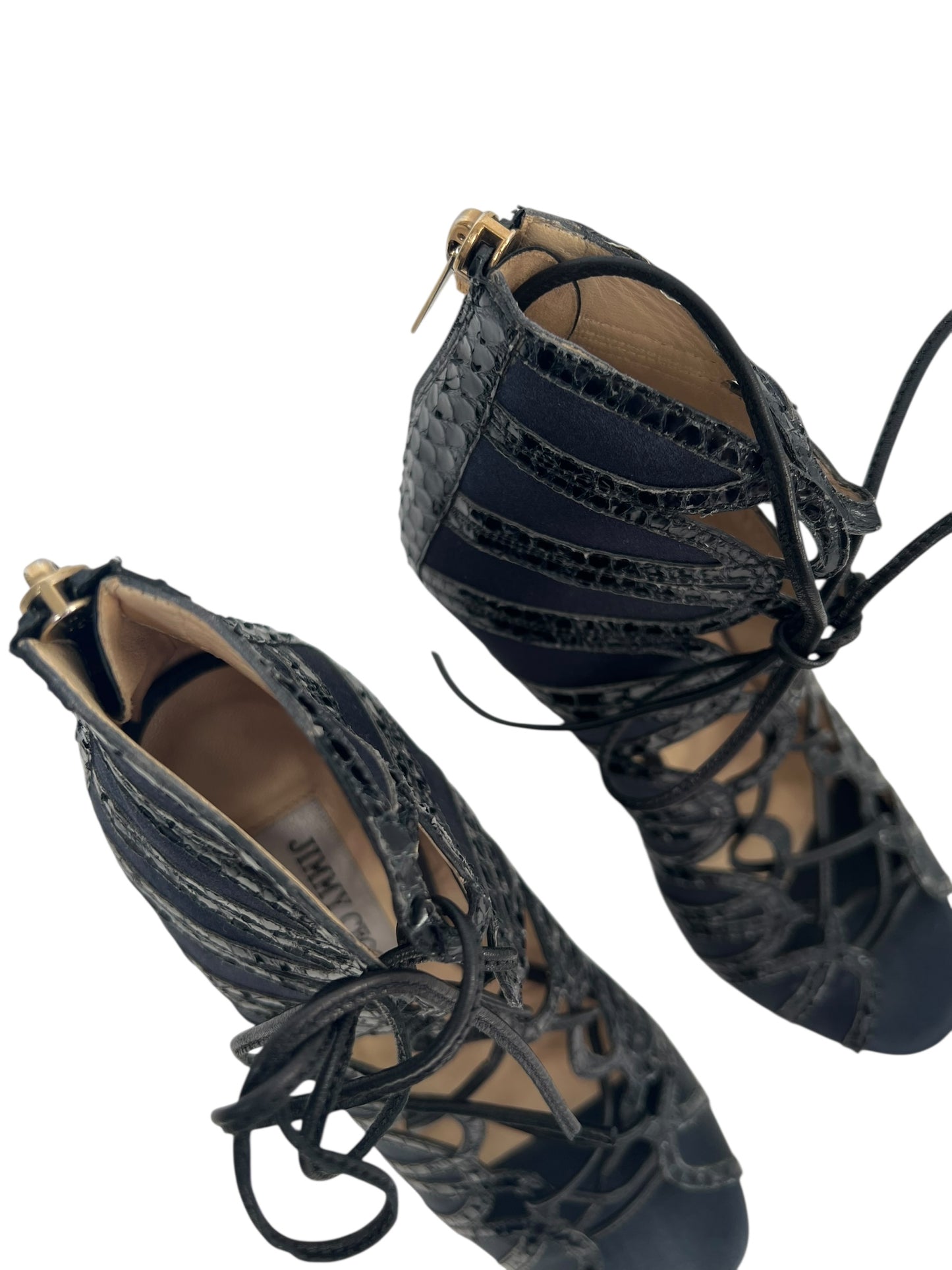 Jimmy Choo Tie Heels, Sz 36