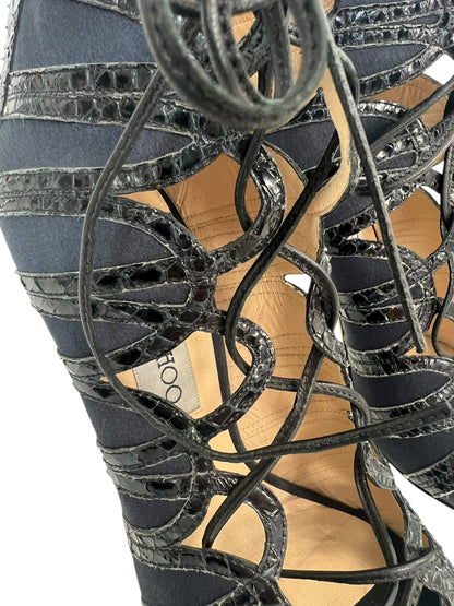 Jimmy Choo Tie Heels, Sz 36