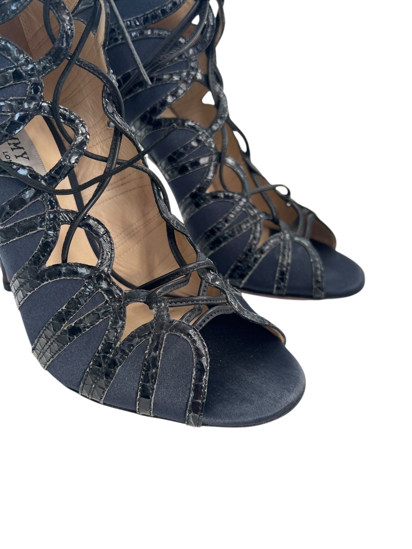 Jimmy Choo Tie Heels, Sz 36