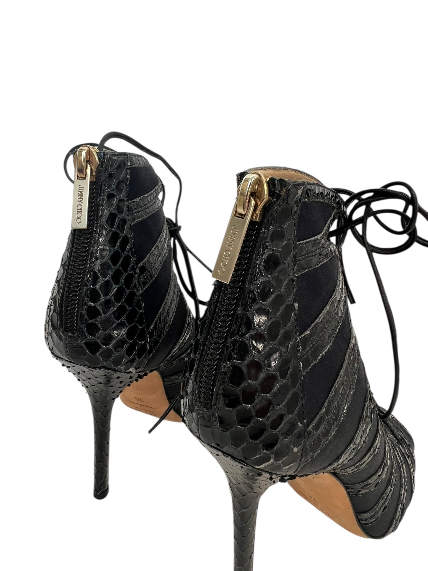 Jimmy Choo Tie Heels, Sz 36