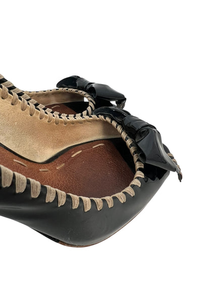 Miu Miu Whipstitch Pumps, Sz 37.5