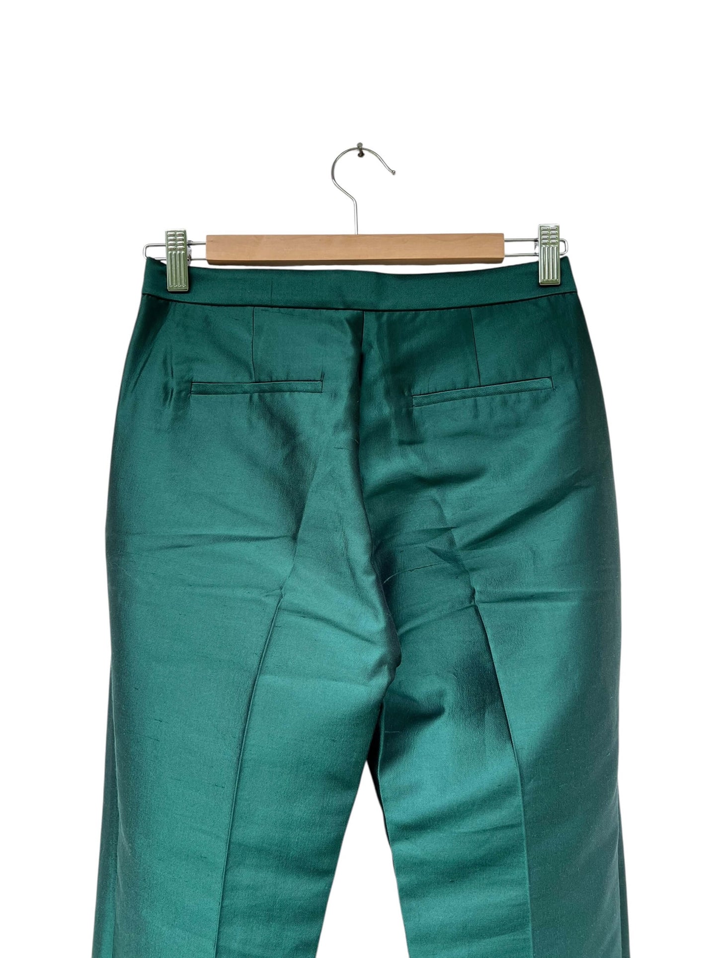 J. Crew Silk Blend Trousers, Sz US 00