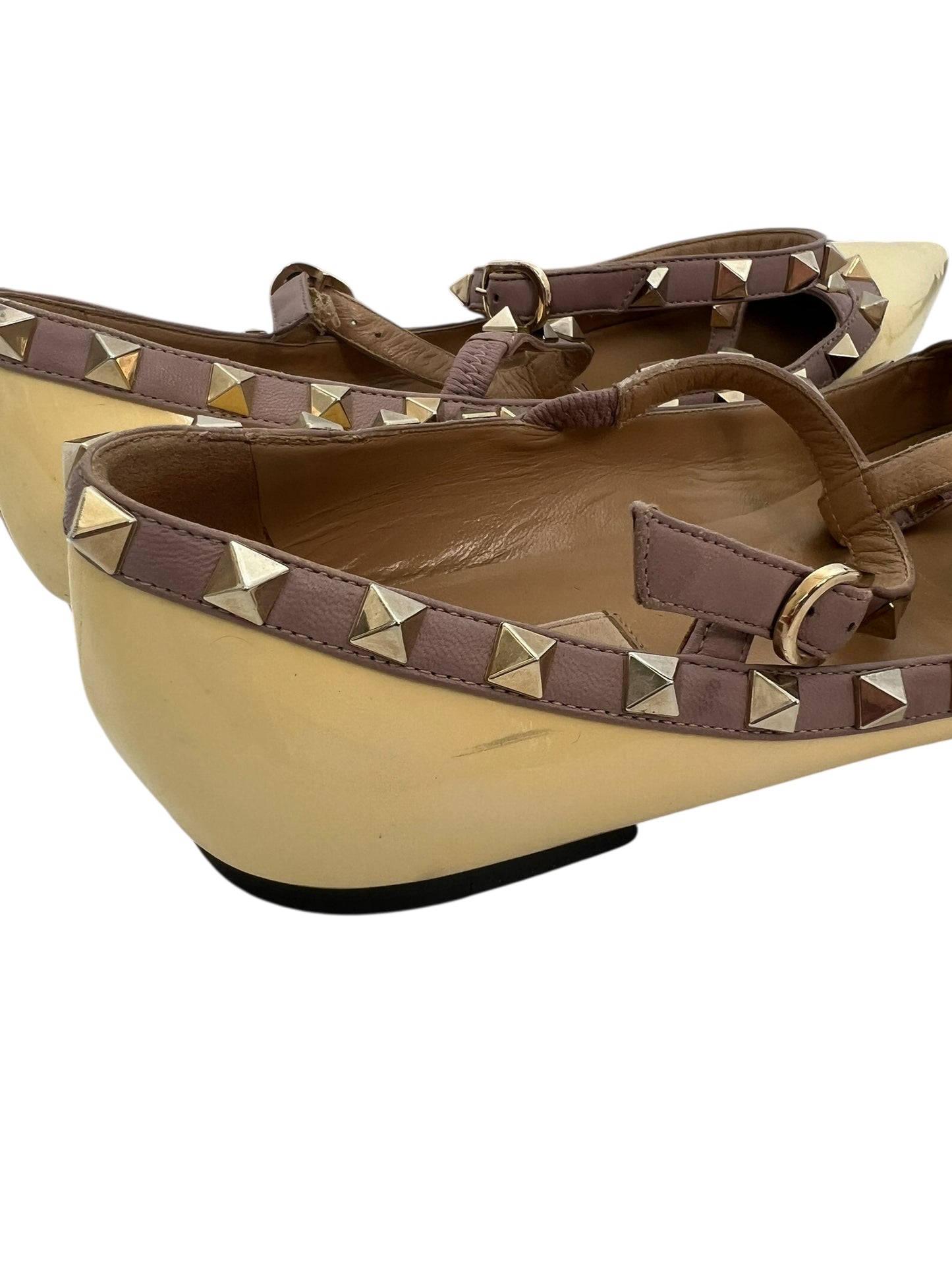 Valentino Rockstud Flats, Sz 39.5