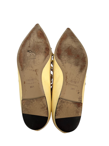 Valentino Rockstud Flats, Sz 39.5