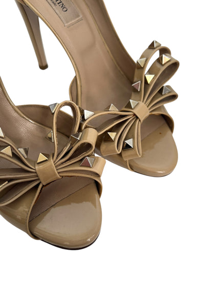 Valentino D'orsay Peeptoe Heels, Sz 37