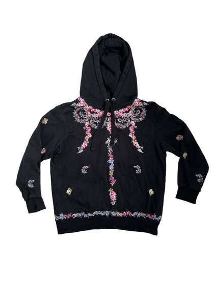 Giambattista Valli x H&M Embroidered Hoodie, Sz XS
