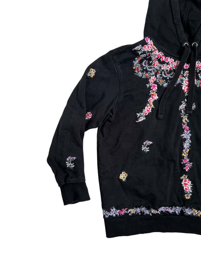 Giambattista Valli x H&M Embroidered Hoodie, Sz XS