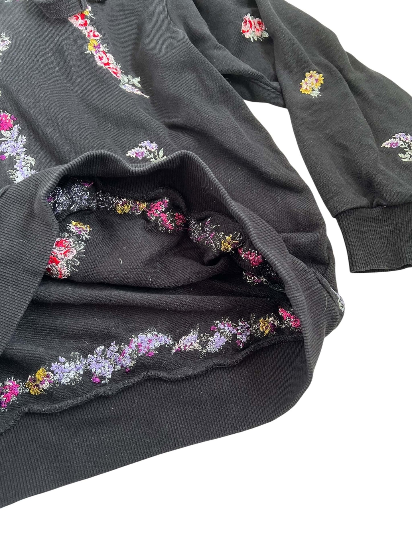 Giambattista Valli x H&M Embroidered Hoodie, Sz XS