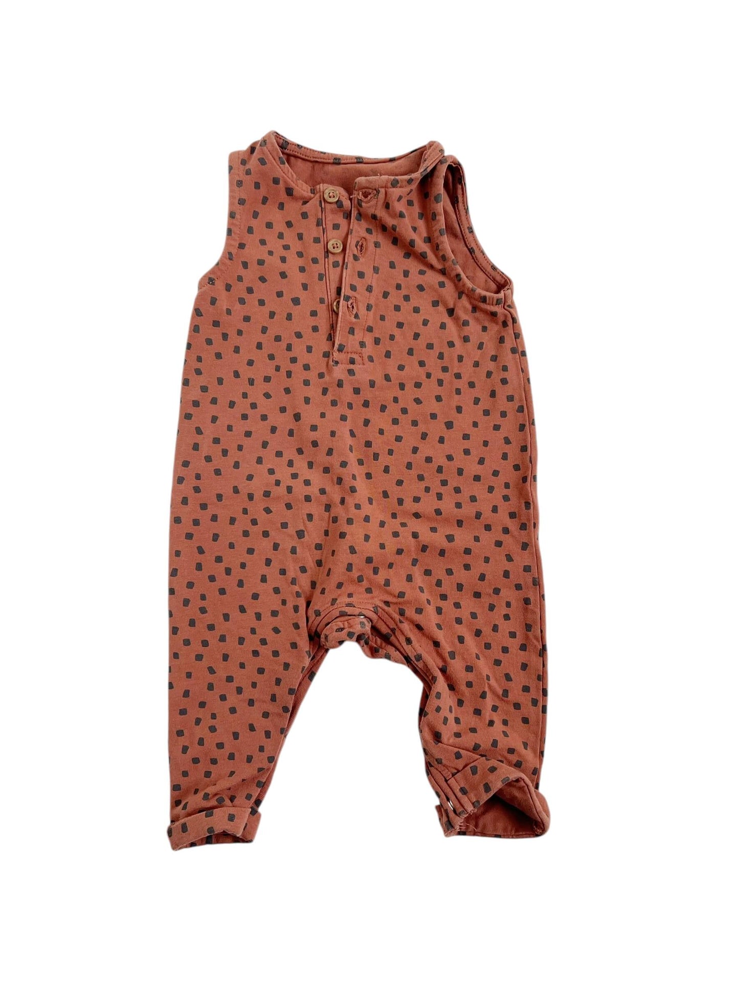Matalan Sleeveless Romper, Age 0-3 Months