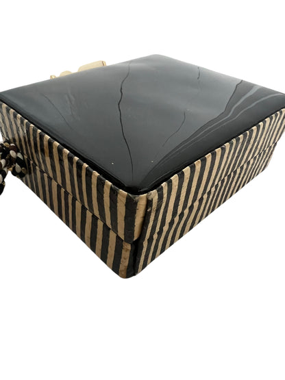 Tonya Hawkes Patent Box Bag
