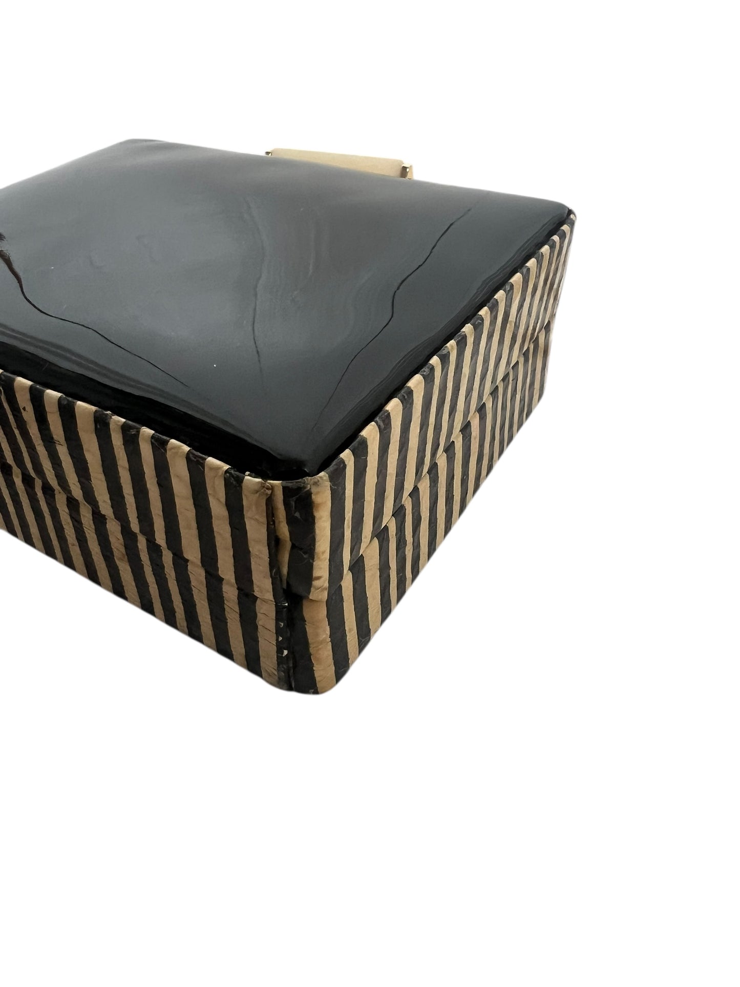 Tonya Hawkes Patent Box Bag