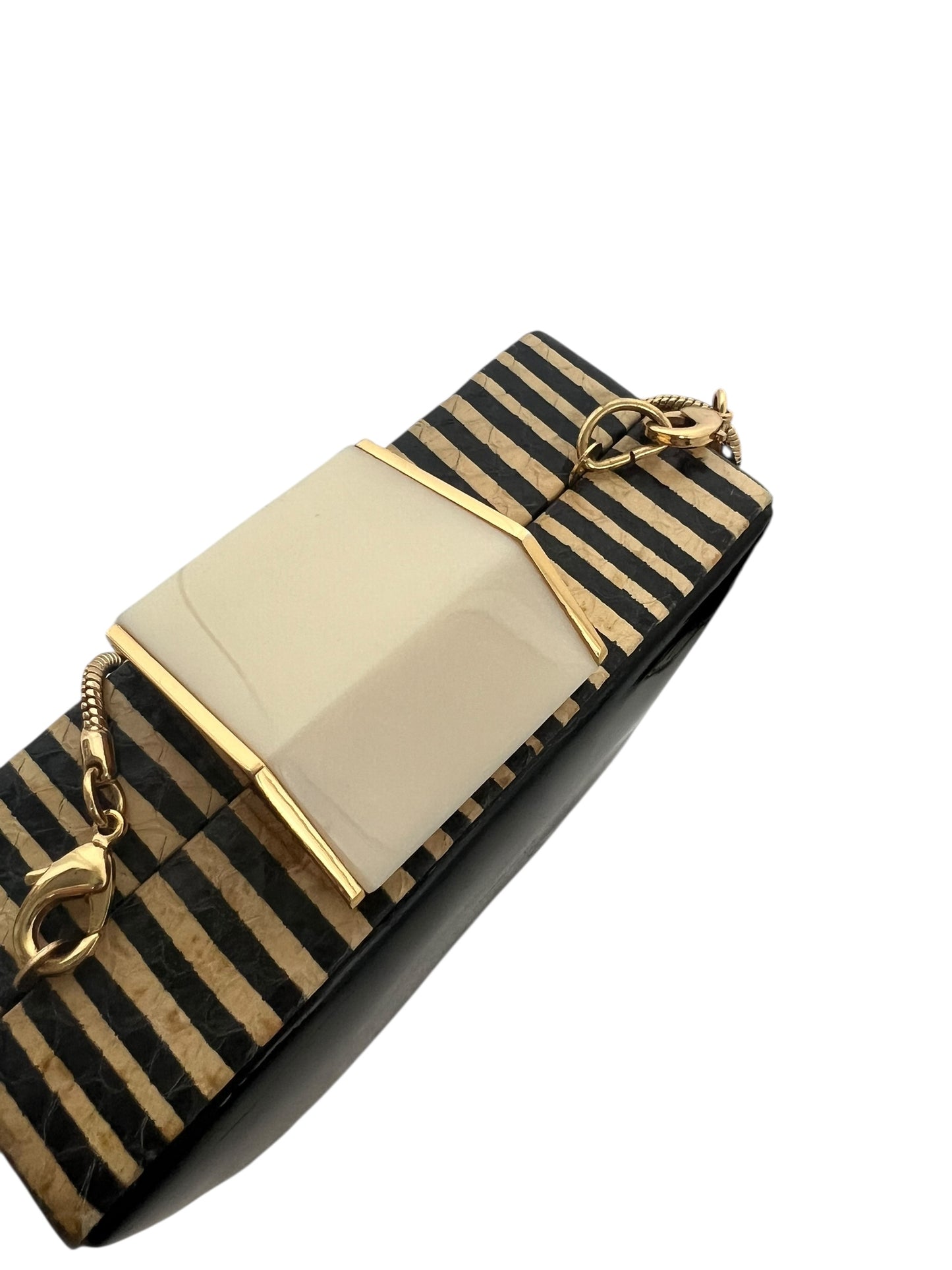 Tonya Hawkes Patent Box Bag
