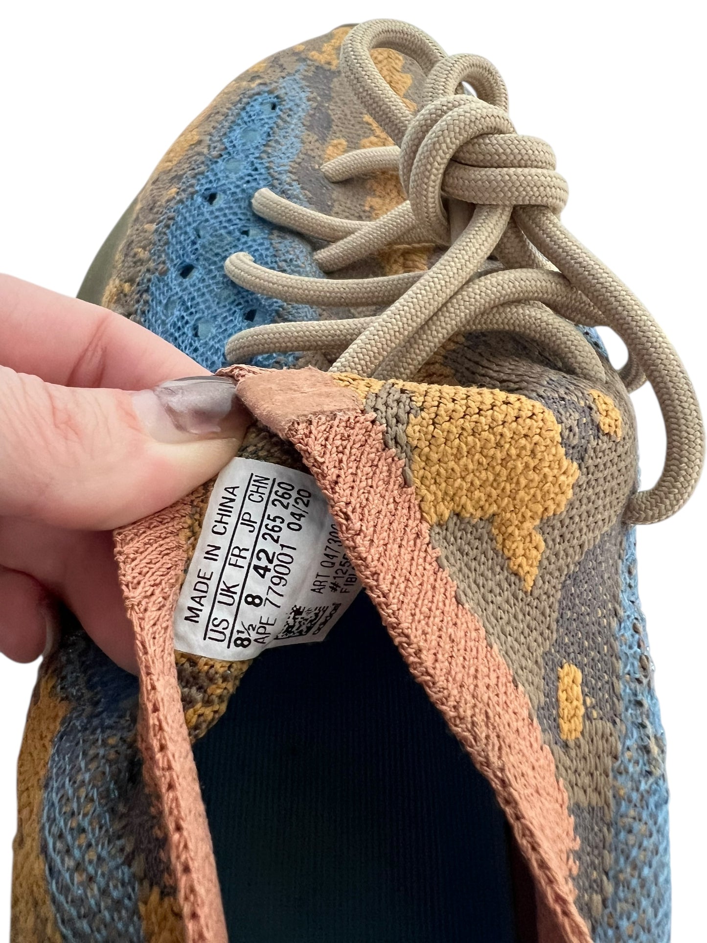 Adidas x Yeezy Boost 380 Trainers, Sz 8