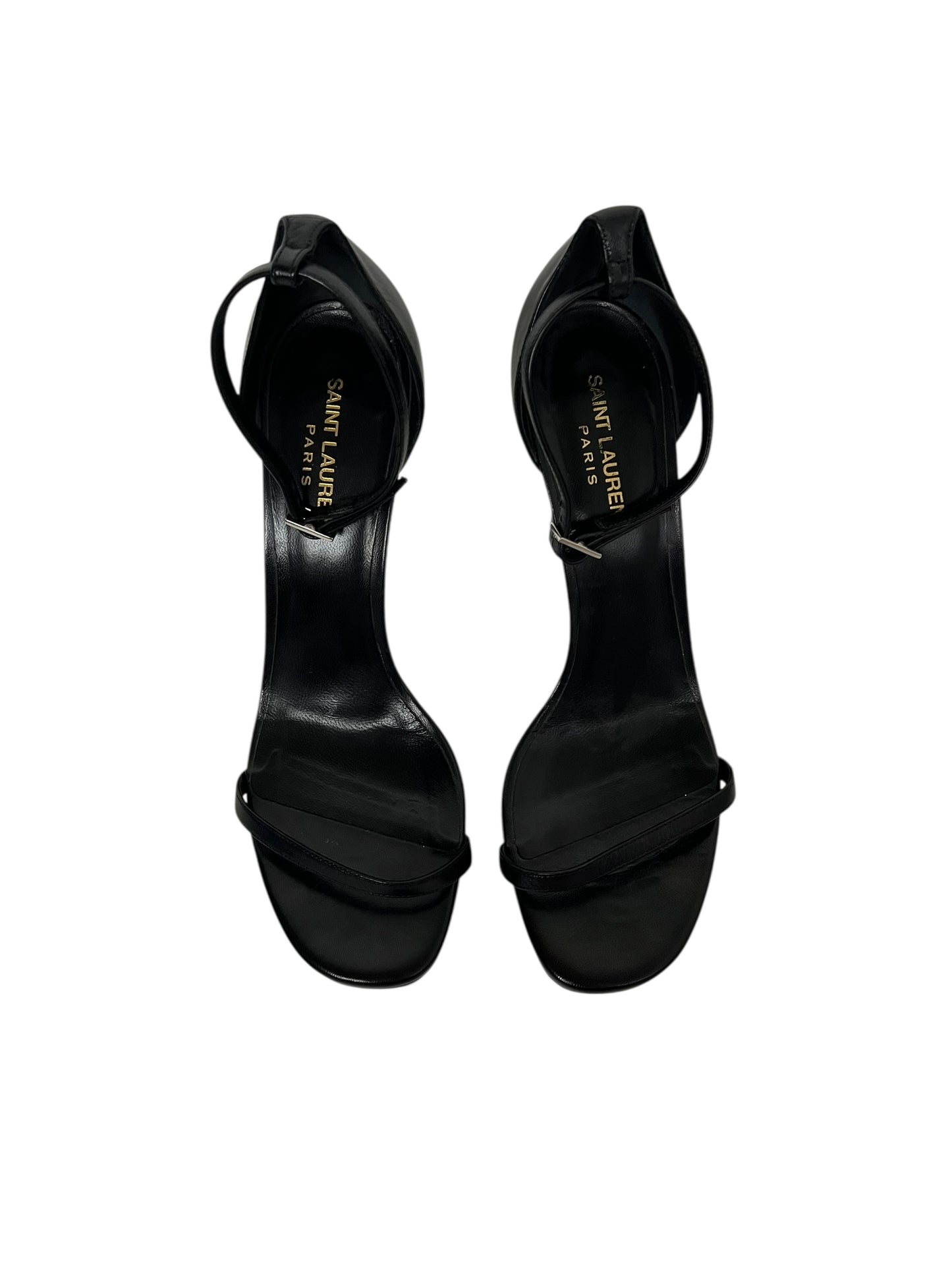 Saint Laurent Leather Heels, Sz 39.5