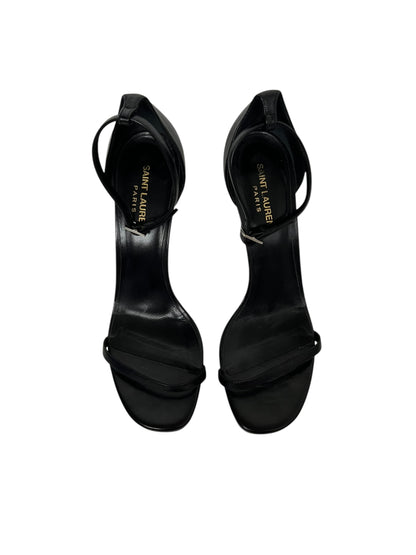 Saint Laurent Leather Heels, Sz 39.5