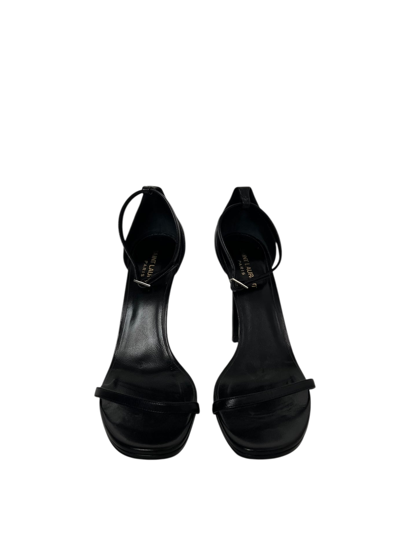 Saint Laurent Leather Heels, Sz 39.5
