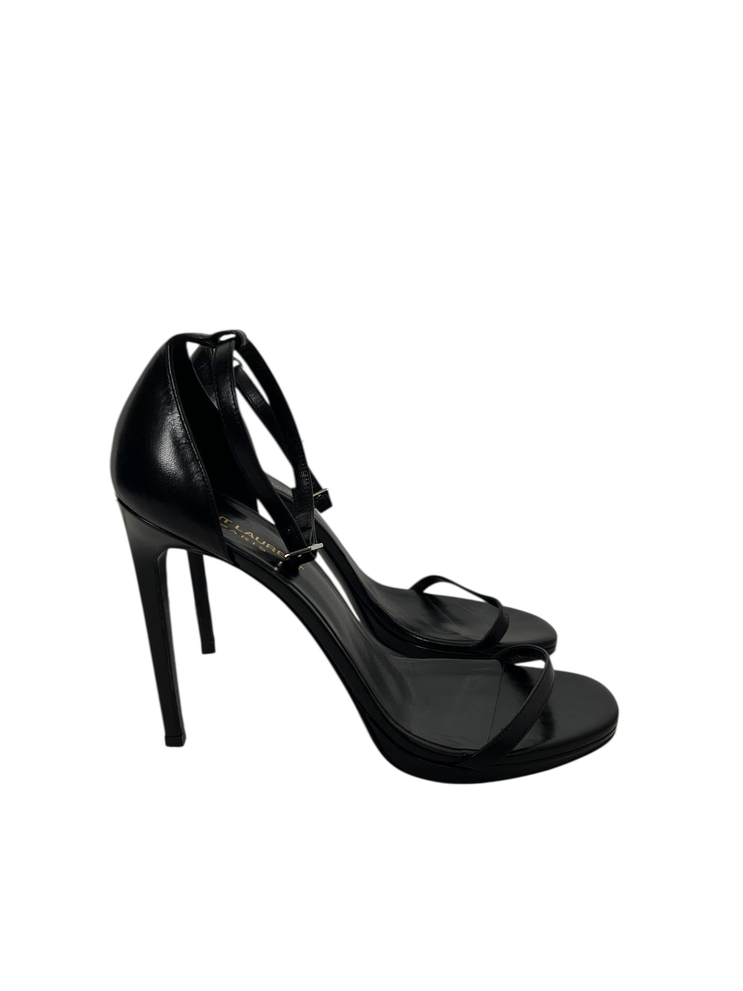 Saint Laurent Leather Heels, Sz 39.5