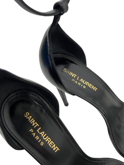 Saint Laurent Leather Heels, Sz 39.5