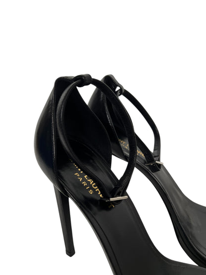 Saint Laurent Leather Heels, Sz 39.5