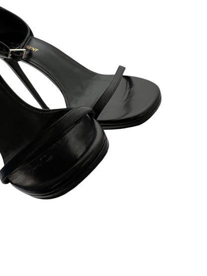 Saint Laurent Leather Heels, Sz 39.5