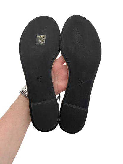 Rene Caovilla Pearl Sandals, Sz 41 (New in Box)