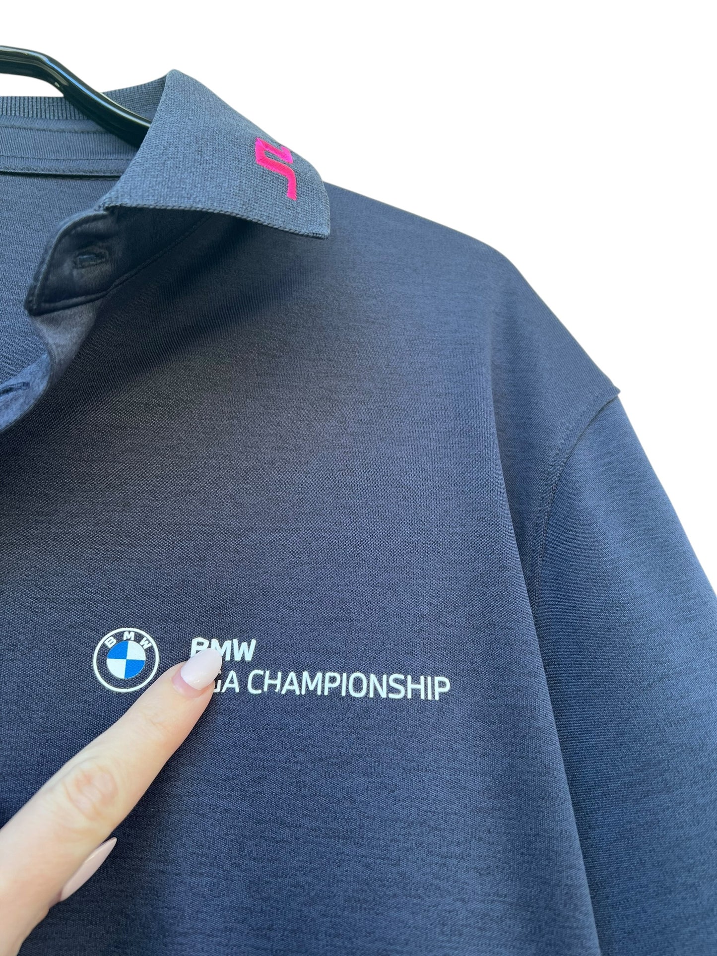 J.Lindenberg x BMW PGA Championship Polo Shirt, Sz L