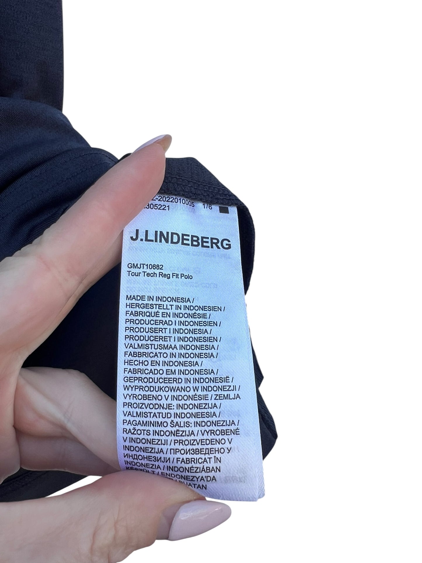 J.Lindenberg x BMW PGA Championship Polo Shirt, Sz L