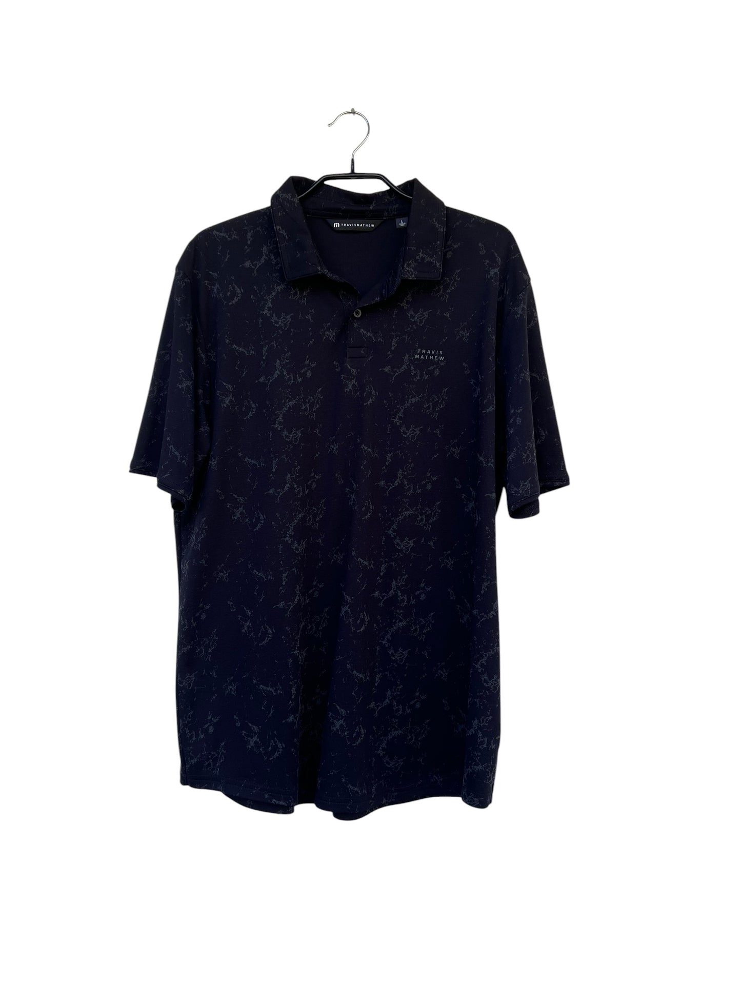 Travis Mathew Polo Shirt, Sz L