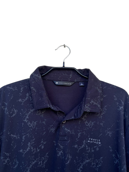 Travis Mathew Polo Shirt, Sz L