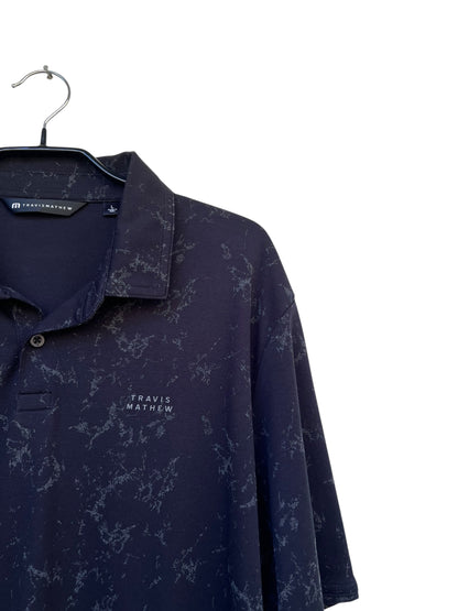 Travis Mathew Polo Shirt, Sz L