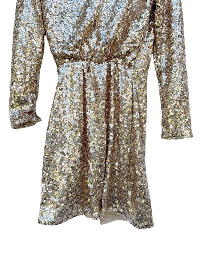 H&M Sequin Wrap Dress, Sz XS (New with Tags)