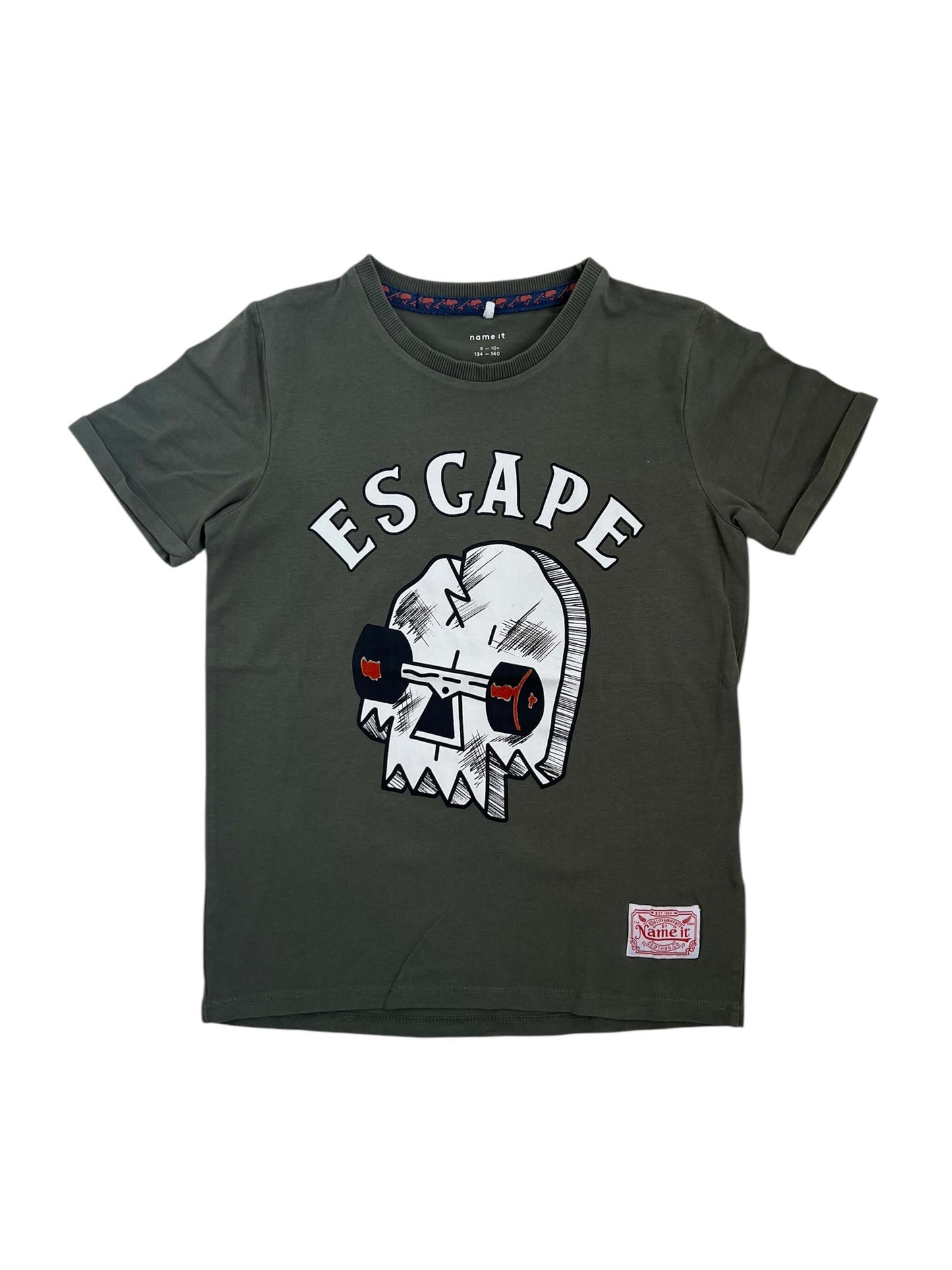 name it Skull T-shirt, Age 9-10