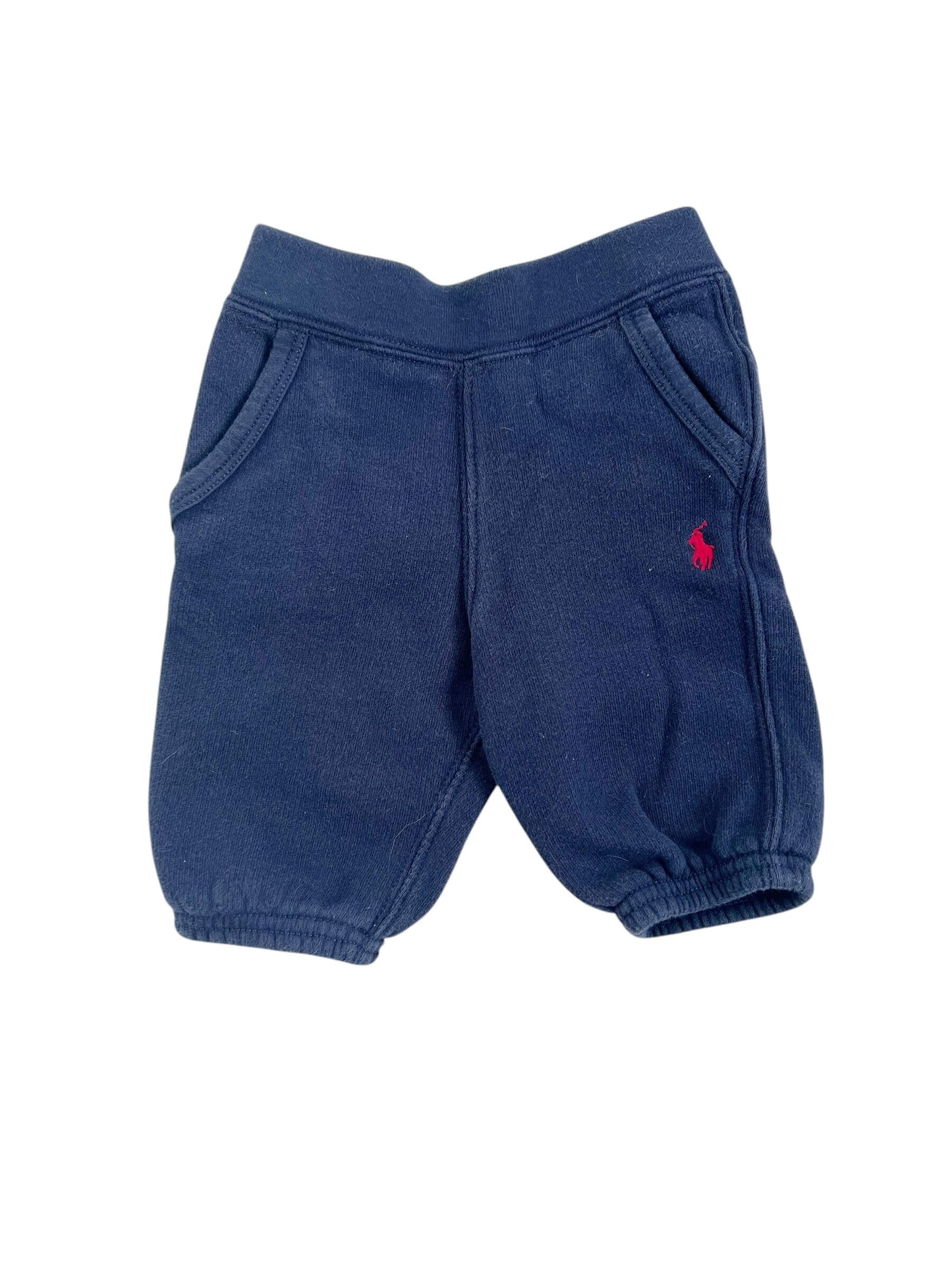 Ralph Lauren Navy Trousers, Age 3 Months