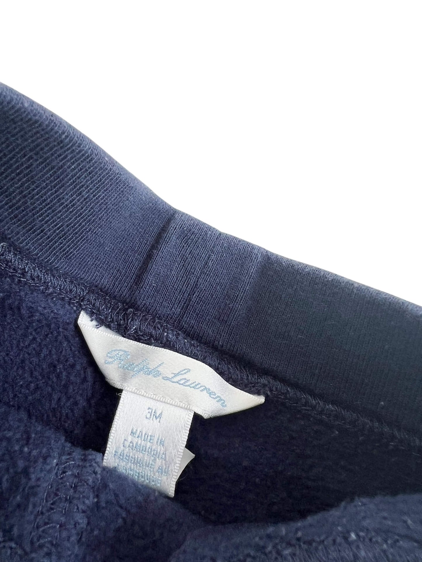 Ralph Lauren Navy Trousers, Age 3 Months
