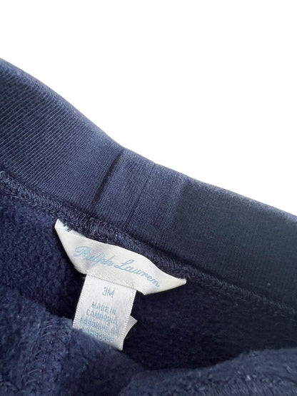 Ralph Lauren Navy Trousers, Age 3 Months