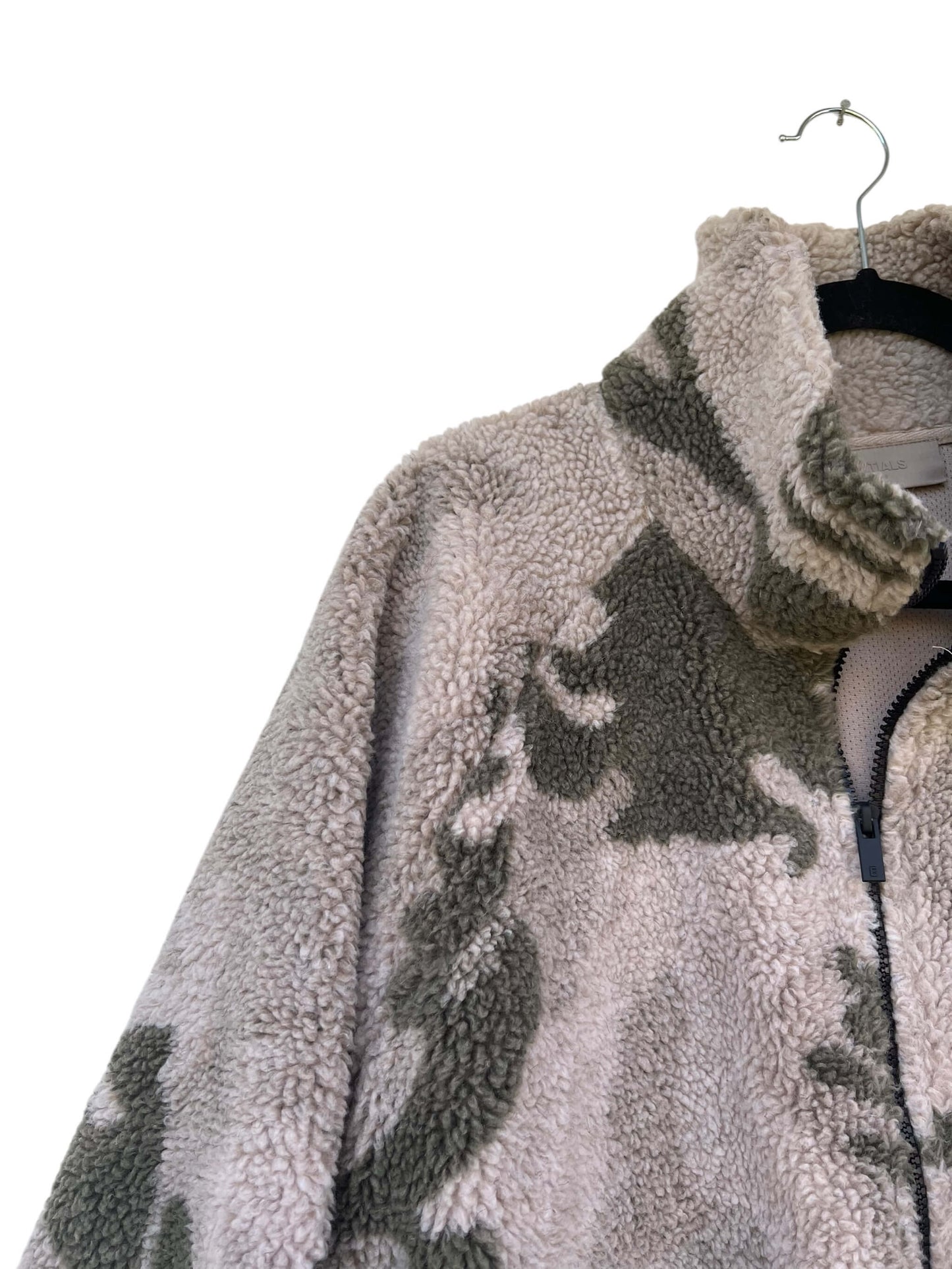 Essentials Fear Of God Fleece Jacket, Sz M