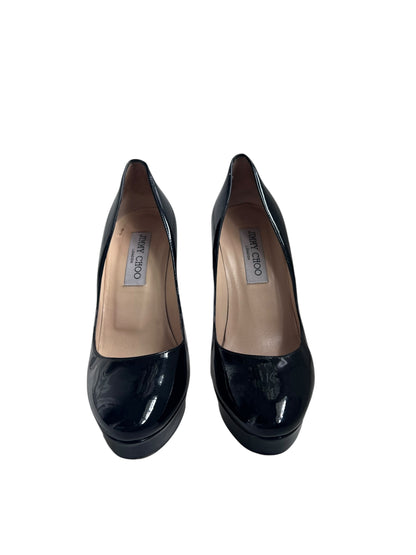Jimmy Choo Patent Pumps, Sz 37