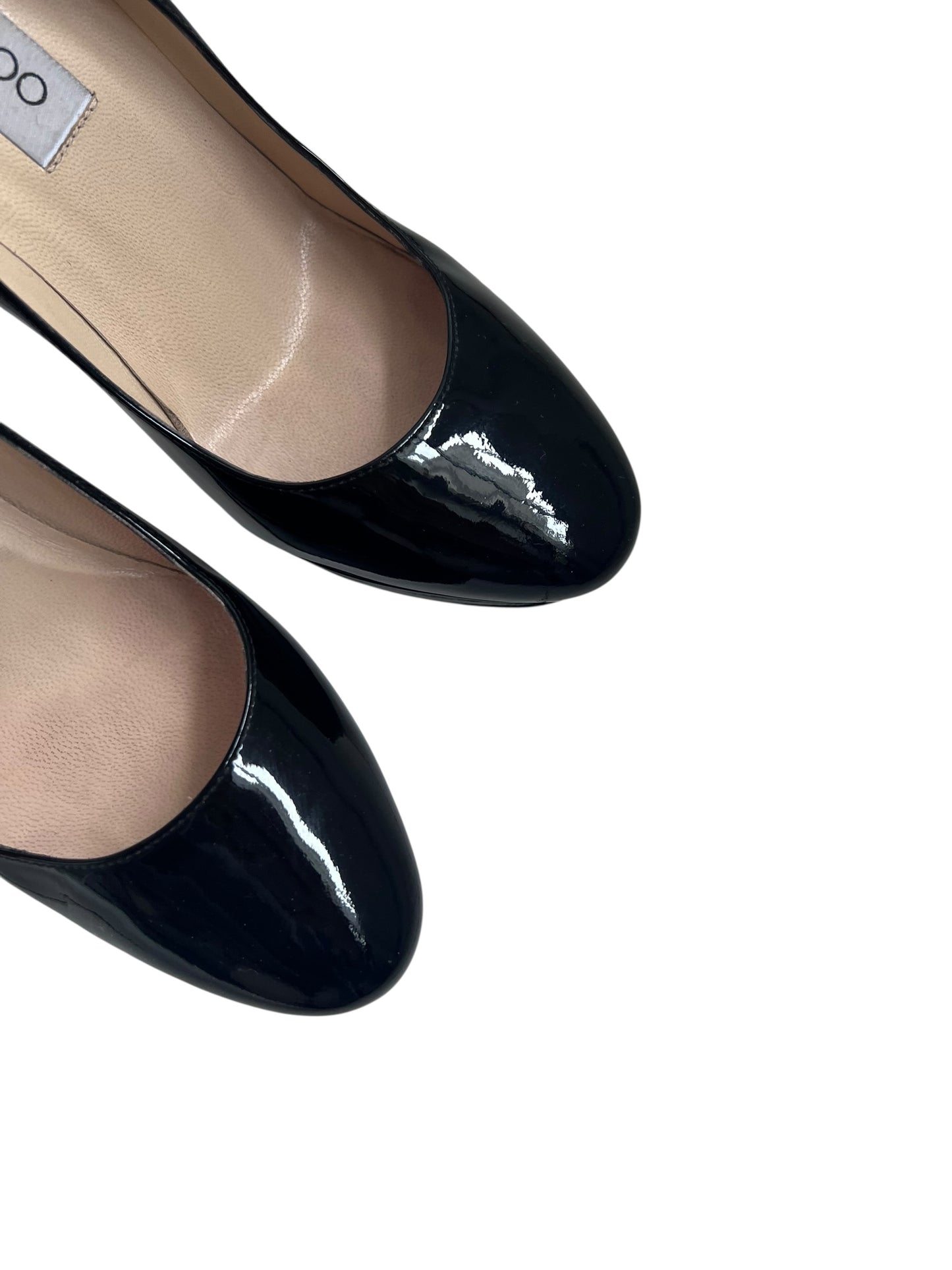 Jimmy Choo Patent Pumps, Sz 37