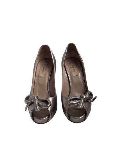 Valentino Peeptoe Pumps, Sz 36.5
