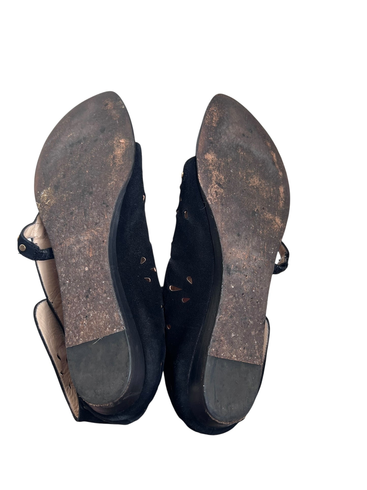 Jimmy Choo Suede Sandals, Sz 36