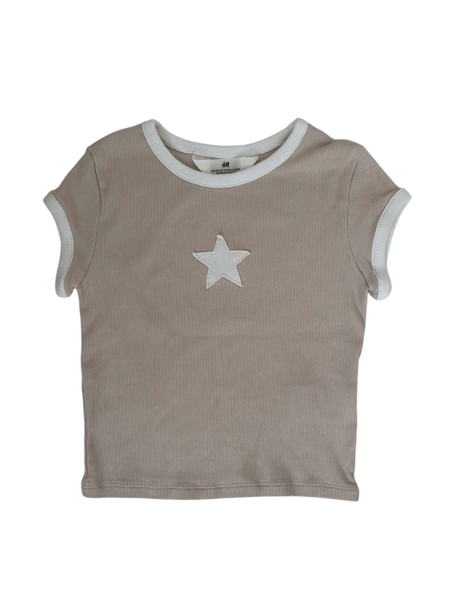 H&M Star T-shirt, Age 8-10