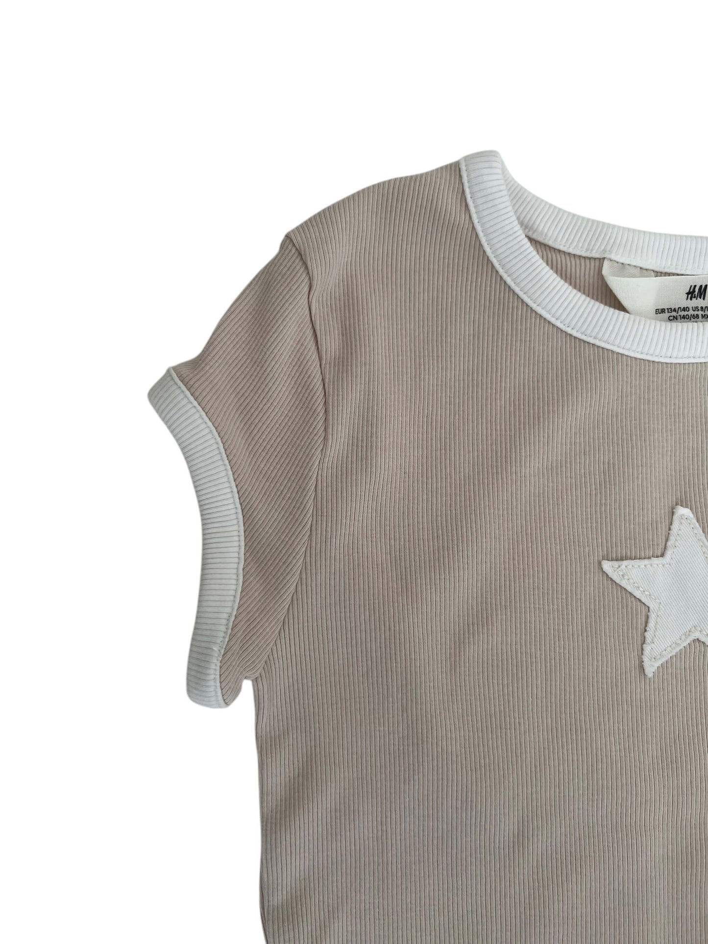 H&M Star T-shirt, Age 8-10