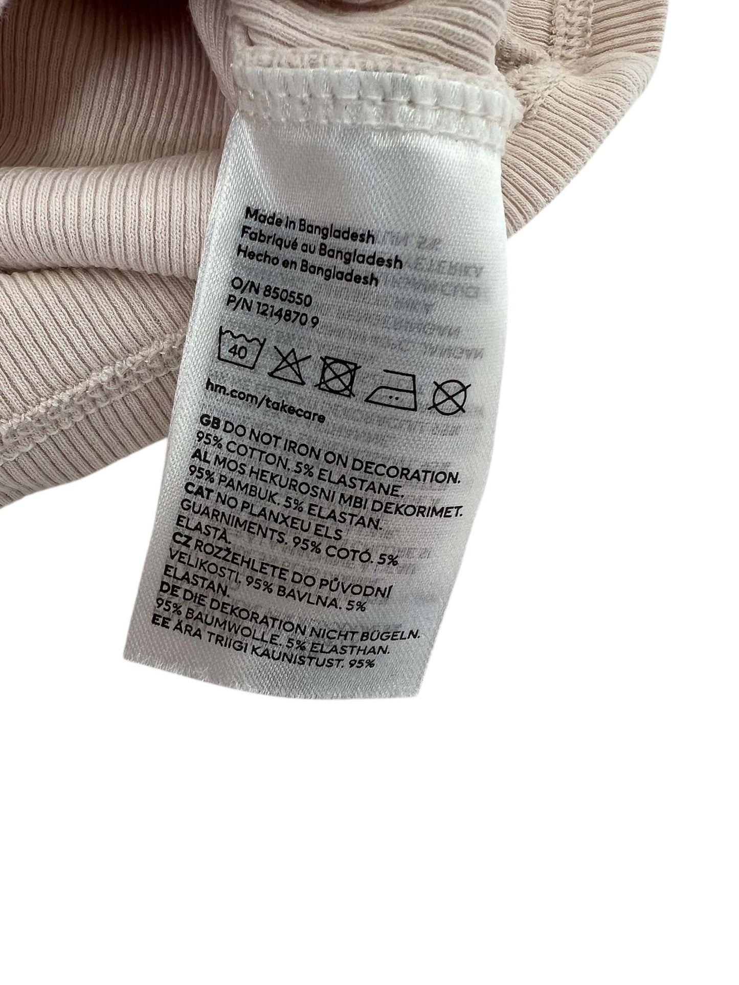 H&M Star T-shirt, Age 8-10
