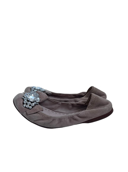 Miu Miu Suede Flats, Sz 38