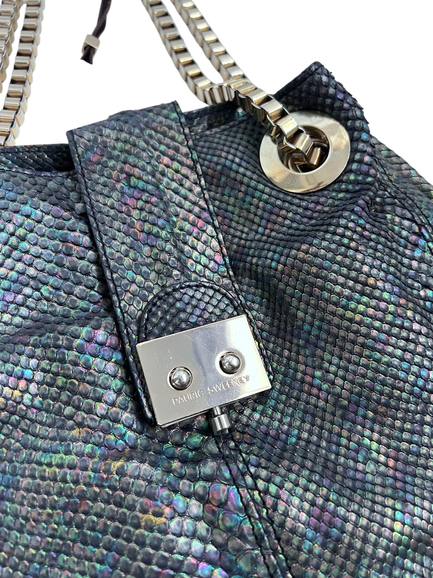Pauric Sweeney Python Bag