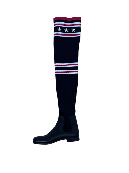 Givenchy Over The Knee Boots, Sz 39