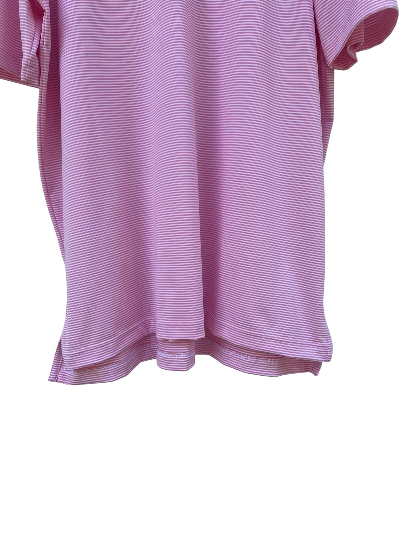 Stitch Striped Golf Polo, Sz L (New with Tags)
