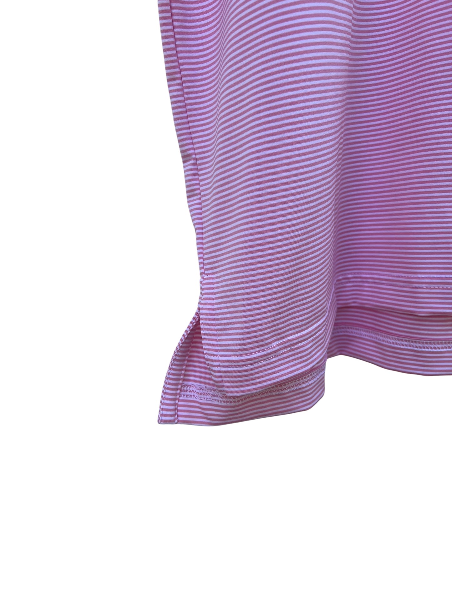 Stitch Striped Golf Polo, Sz L (New with Tags)